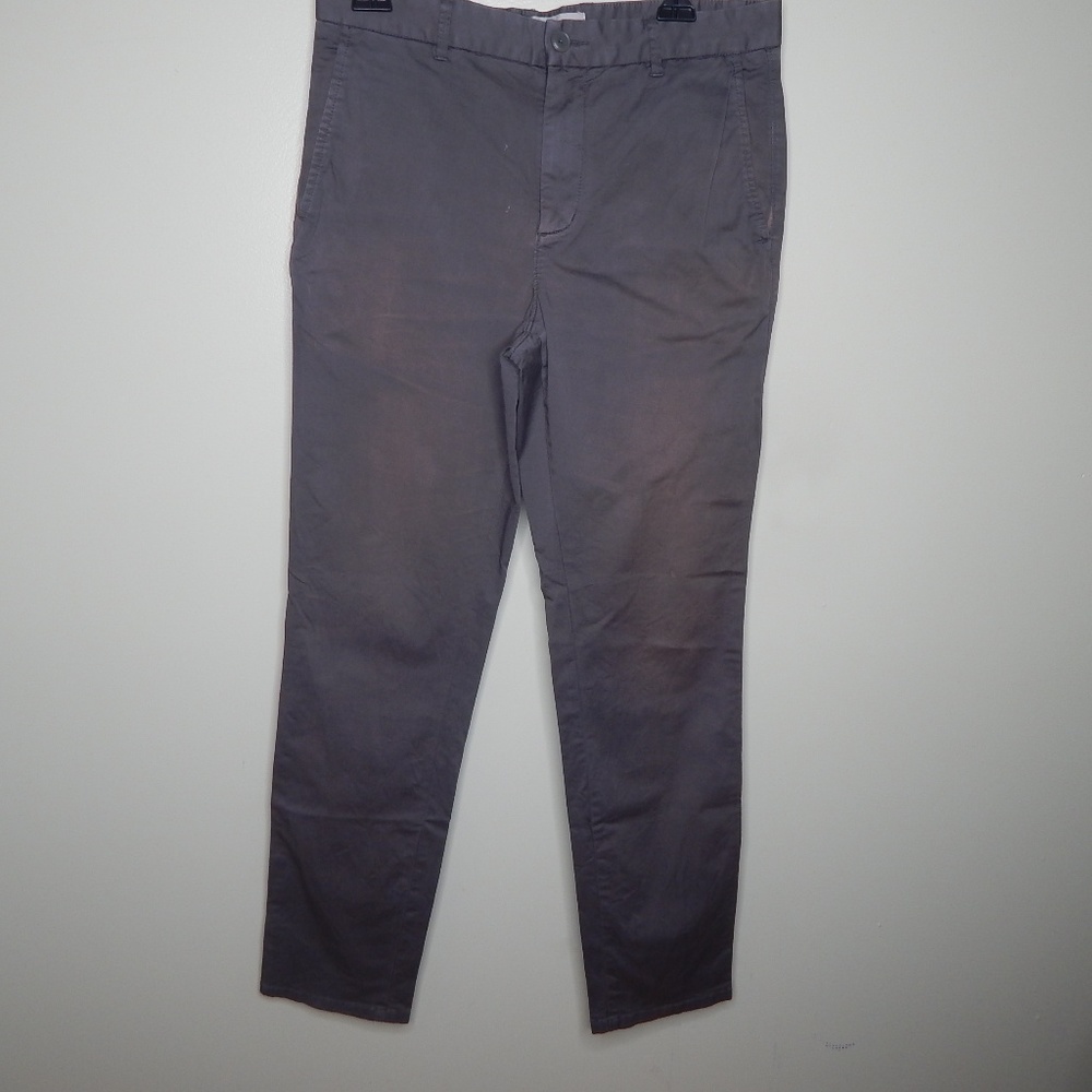 everlane men chino pants sz 32/32 grey